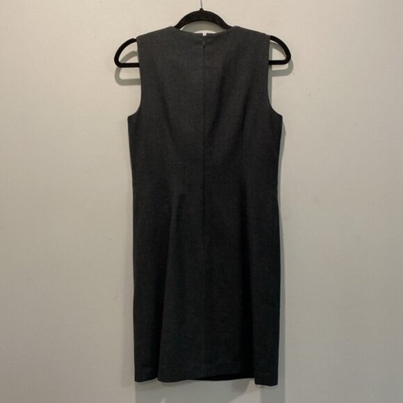 Adrienne Vittadini Gray Dress Sleeveless size 4 - Picture 4 of 13